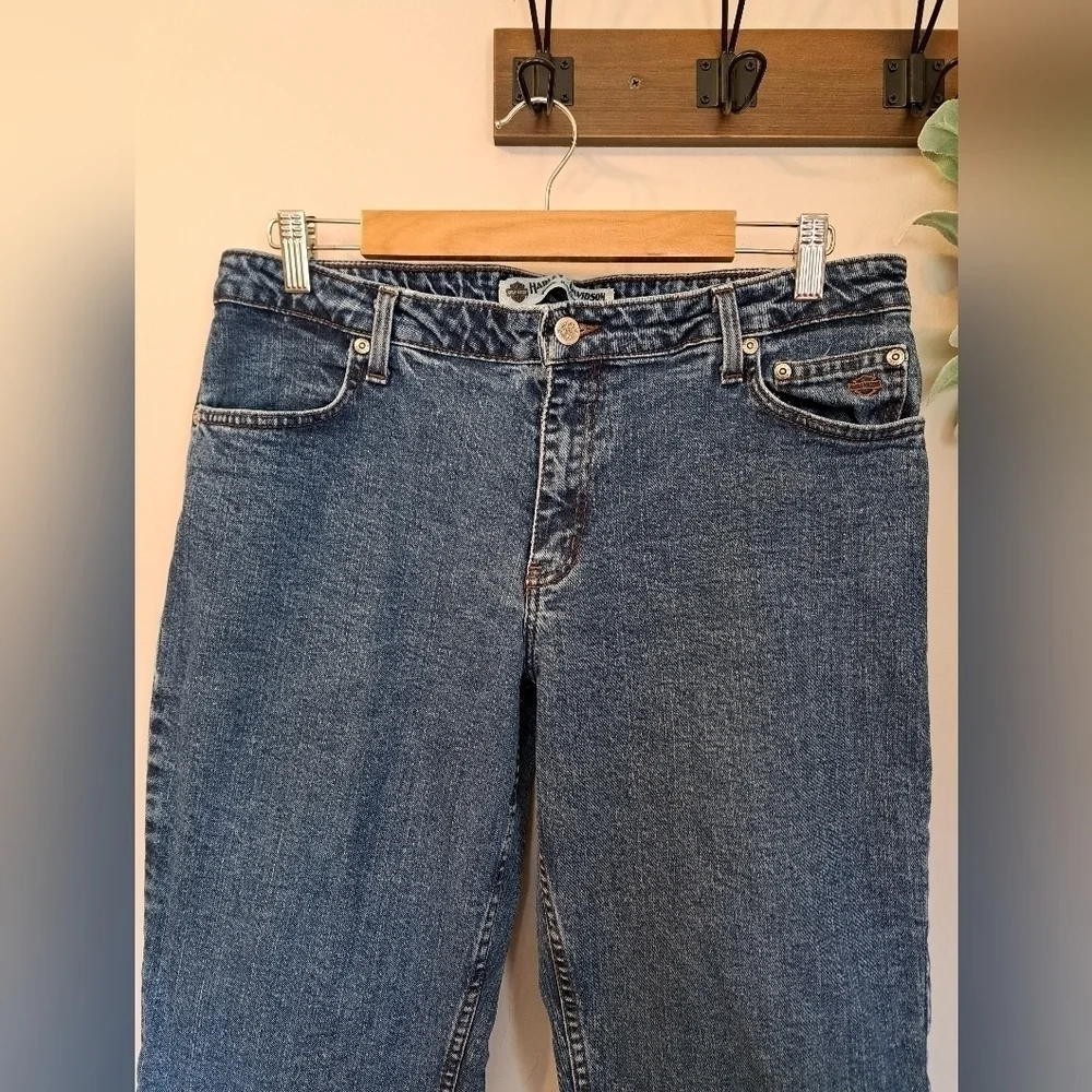 Harley Davidson Women's Jeans Bootcut Jeans Size 14